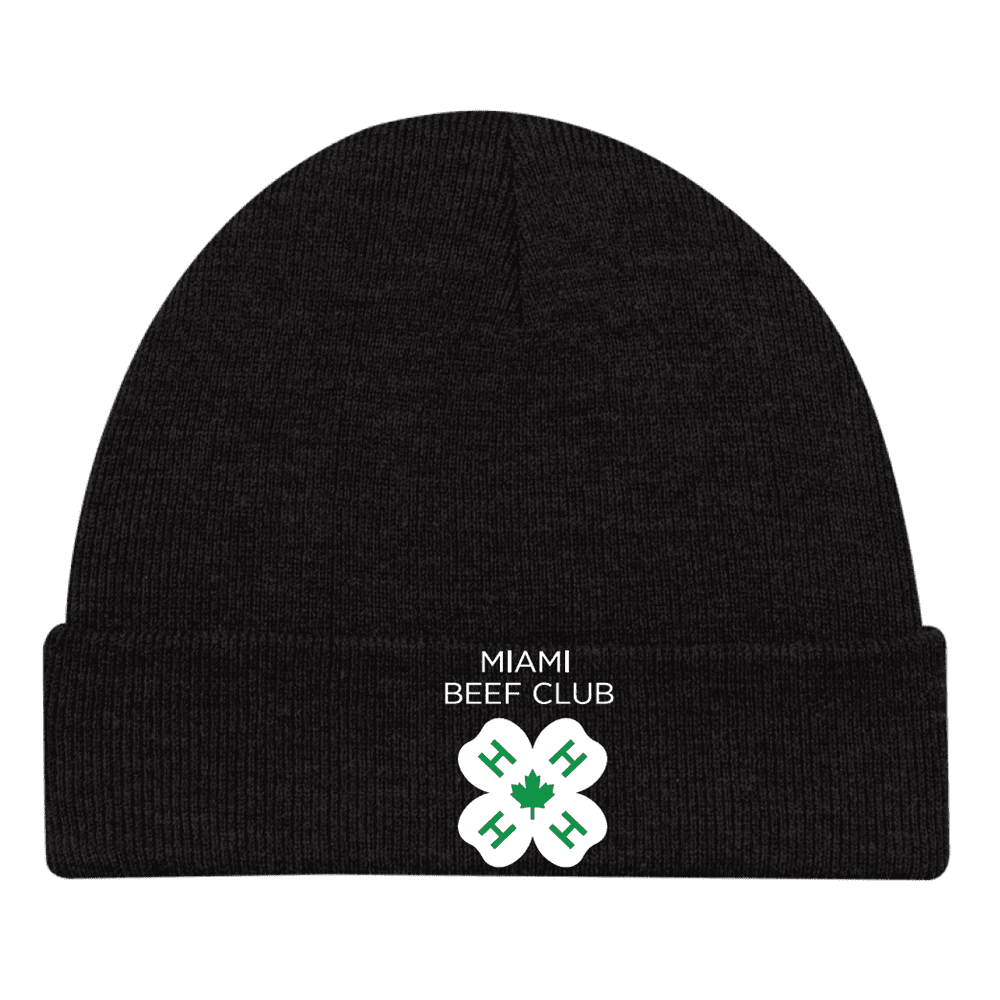 0530M Acrylic Roll Toque - Black