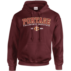 G185 Gildan Heavy Blend 8 oz., 50/50 Hooded Sweatshirt - Maroon