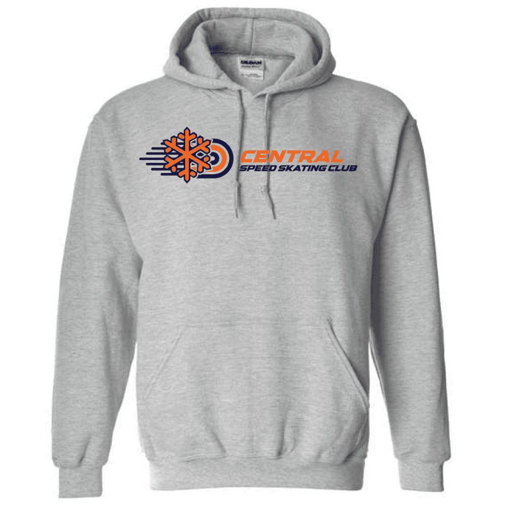 G185 Gildan Heavy Blend 8 oz., 50/50 Hooded Sweatshirt - Sport Grey