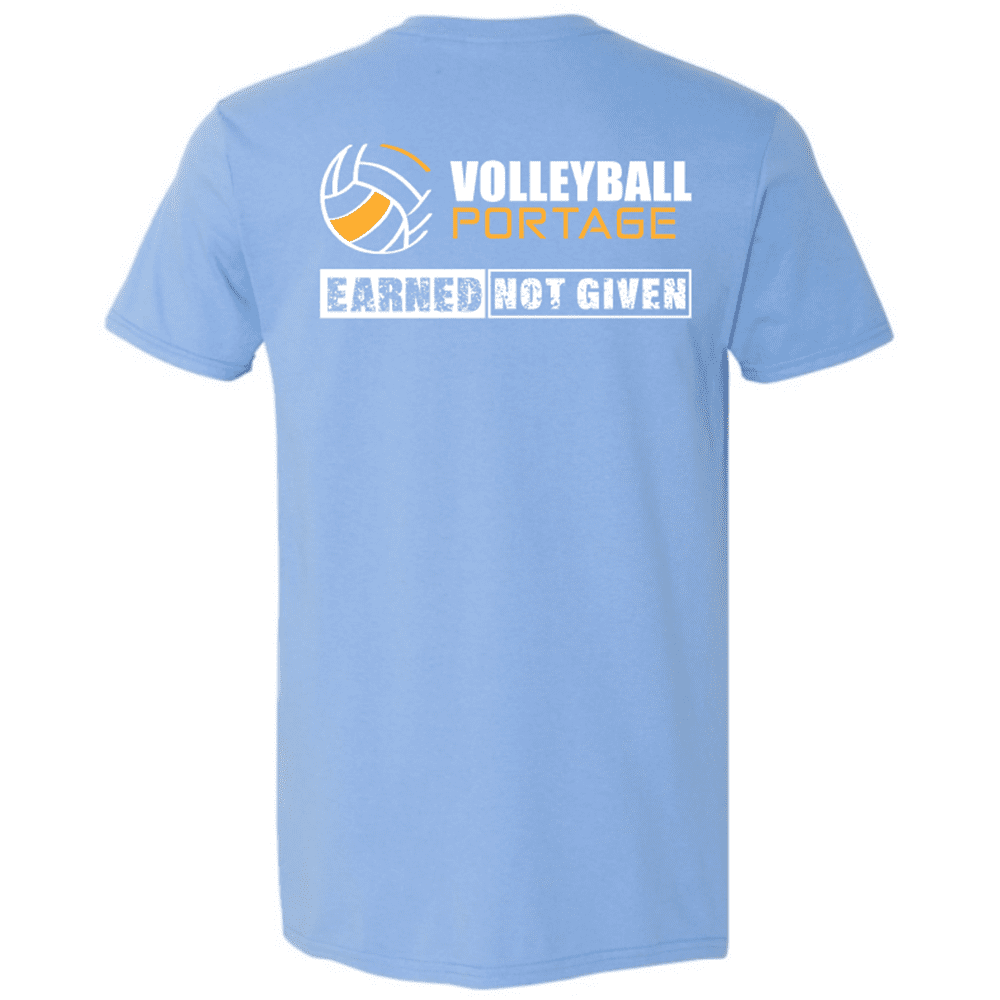 G640 Gildan Soft Style T-Shirt - Carolina Blue - Image 2